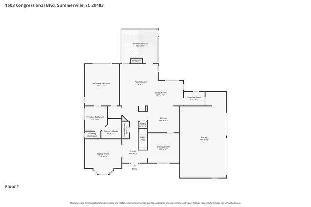 1503 Congressional Boulevard, Summerville, SC 29483