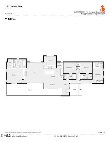 101 Jones Avenue, Hillsborough, NC 27278