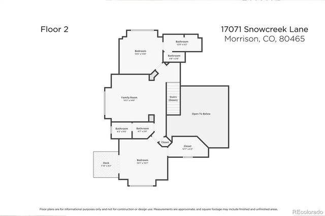 17071 Snowcreek Lane, Morrison, CO 80465