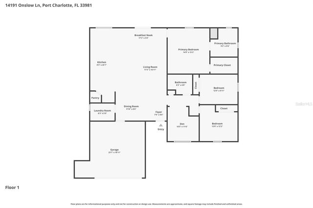14191 ONSLOW LANE, Port Charlotte, FL 33981