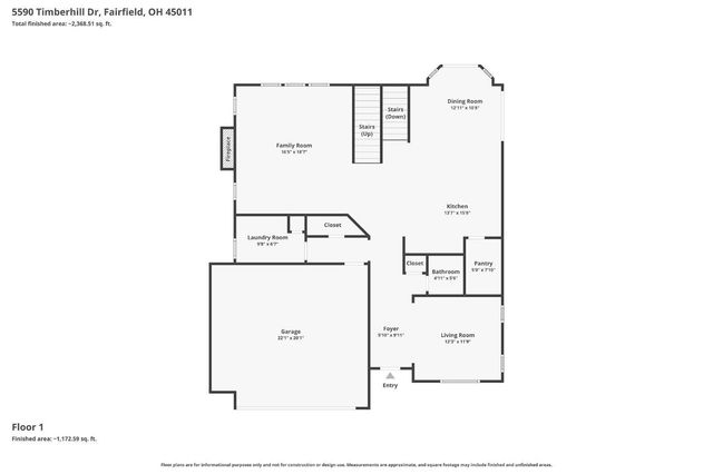 5590 Timberhill Drive, Fairfield Twp, OH 45011