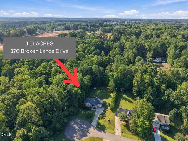 170 Broken Lance Drive, Youngsville, NC 27596