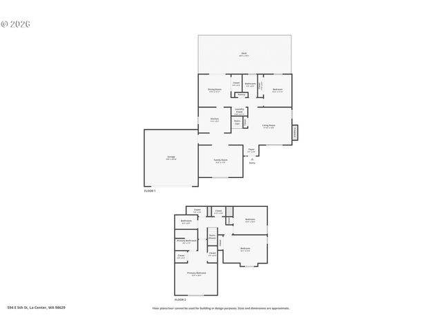 594 E 5TH St, La Center, WA 98629