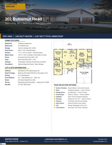 202 Butternut Road, Spartanburg, SC 29306