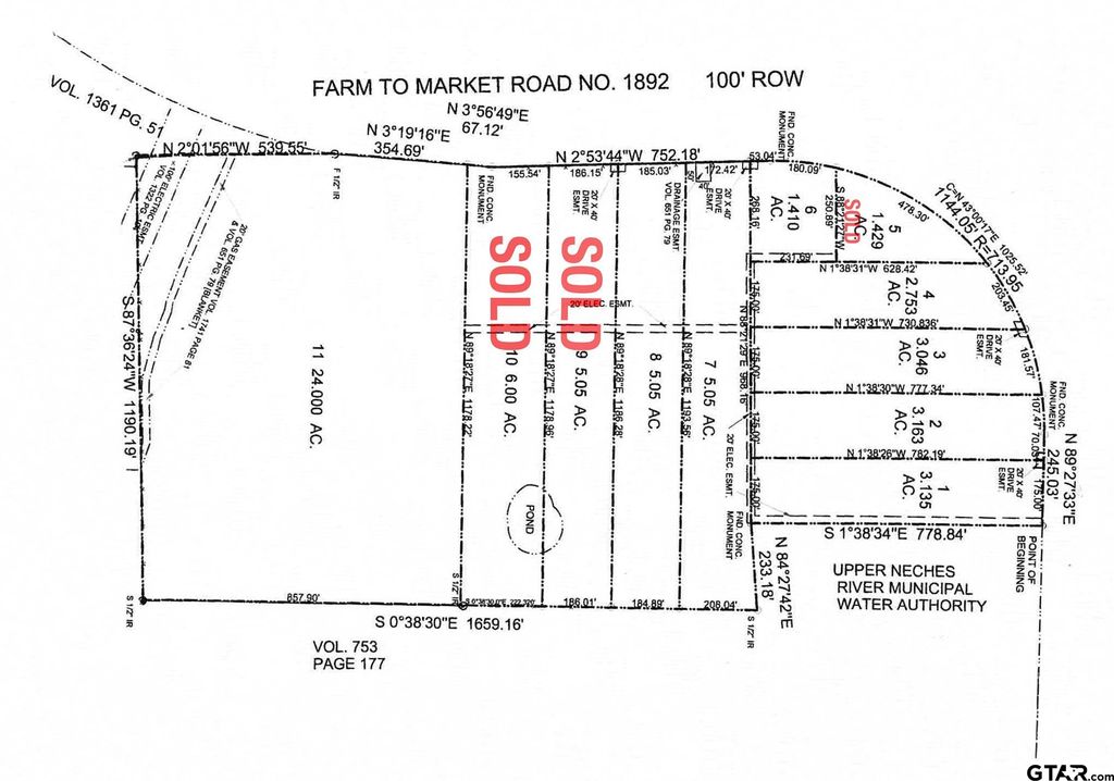 Lt 1 TBD FM 1892, Frankston, TX 75763
