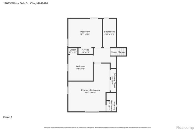 11035 White Oak Drive, Vienna Charter Township, MI 48420