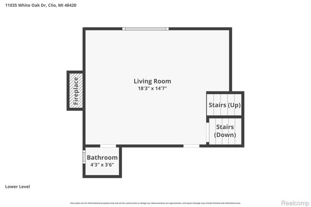 11035 White Oak Drive, Vienna Charter Township, MI 48420