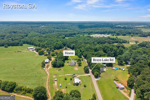 1649 Brays Lake Road, Royston, GA 30662