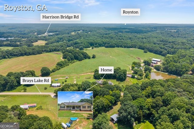 1649 Brays Lake Road, Royston, GA 30662