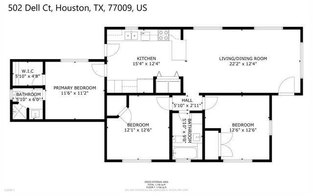 502 Dell Court, Houston, TX 77009