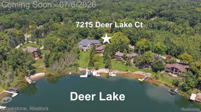7215 DEER LAKE Court, Independence Charter Township, MI 48346
