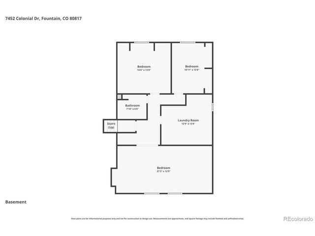7452 Colonial Dr, Fountain, CO 80817