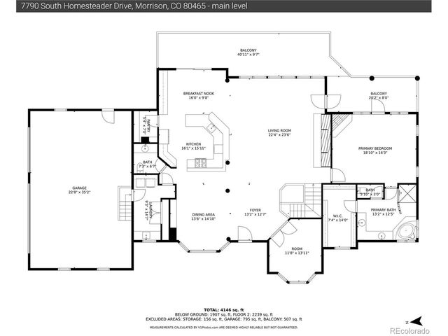 7790 S Homesteader Dr, Morrison, CO 80465