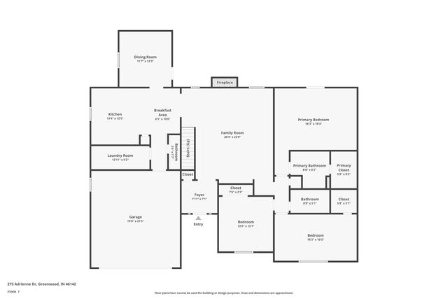 275 Adrienne Drive, Greenwood, IN 46142