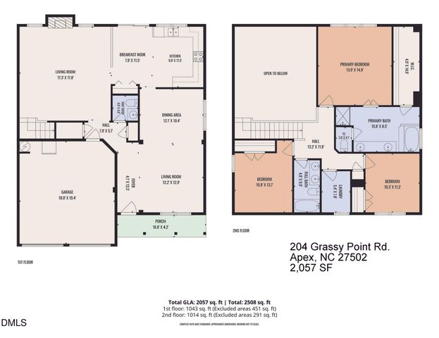 204 Grassy Point Road, Apex, NC 27502
