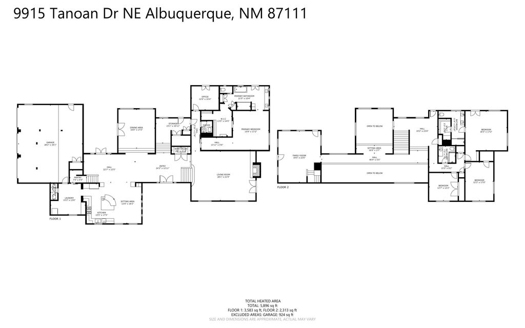 Image 108 of property listing at 9915 Tanoan Drive NE, Albuquerque, NM 87111