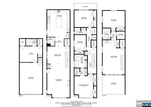 606 Undercliff Avenue 1, Edgewater, NJ 07020