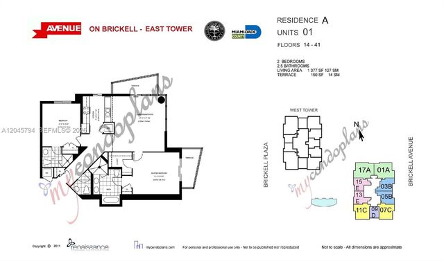 1060 BRICKELL AV 1901, Miami, FL 33131