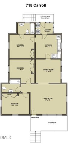 718 Carroll Street, Durham, NC 27701