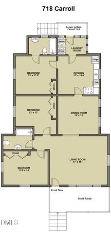 718 Carroll Street, Durham, NC 27701