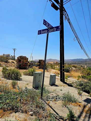 0 Buena Suerte Road, Yucca Valley, CA 92284