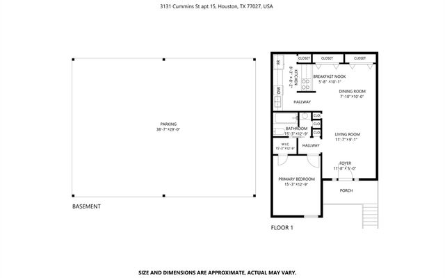 3131 Cummins Street 15, Houston, TX 77027