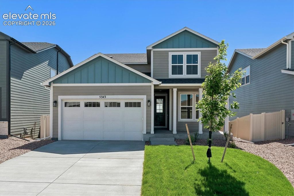 5343 Sidewinder Drive, Colorado Springs, CO 80925 — exterior