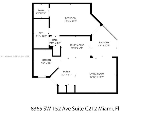 8365 SW 152nd Ave C-212, Miami, FL 33193