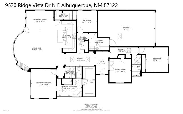 9520 Ridge Vista Drive NE, Albuquerque, NM 87122