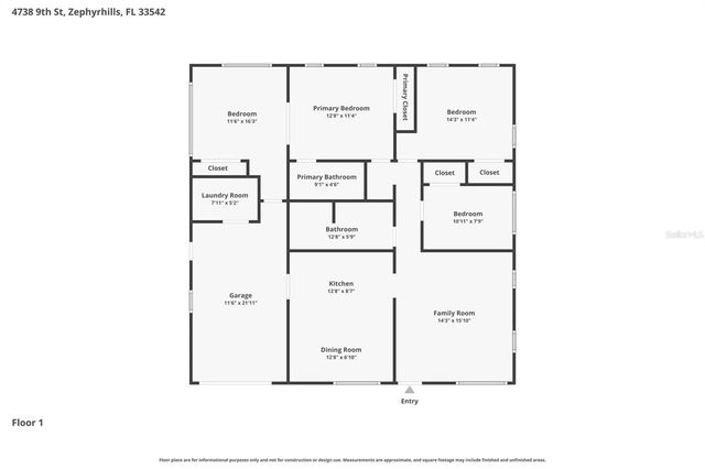 4738 9TH STREET, Zephyrhills, FL 33542