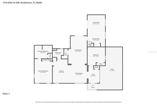 1219 65TH STREET NW, Bradenton, FL 34209