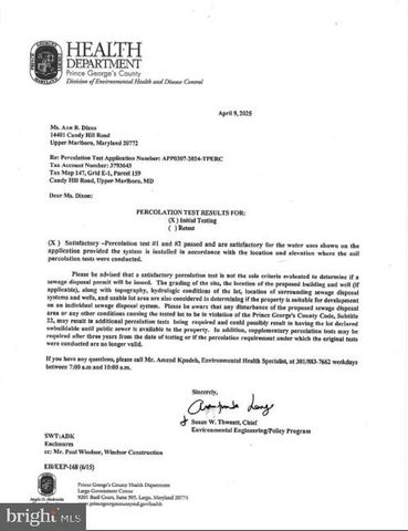 PARCEL 159 CANDY HILL RD, Upper Marlboro, MD 20772