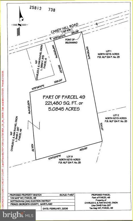 PARCEL 159 CANDY HILL RD, Upper Marlboro, MD 20772