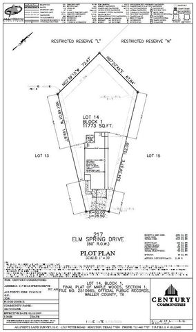 217 Elm Spring Drive, Hockley, TX 77447