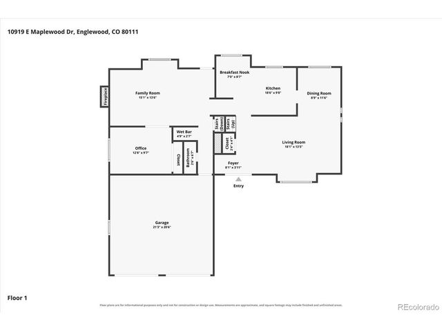 10919 E Maplewood Dr, Englewood, CO 80111