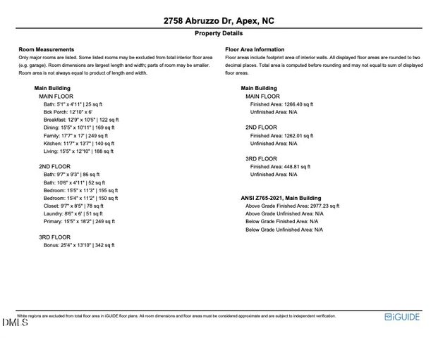 2758 Abruzzo Drive, Apex, NC 27502