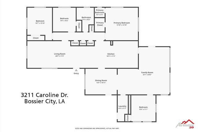 3211 Caroline Drive, Bossier City, LA 71112