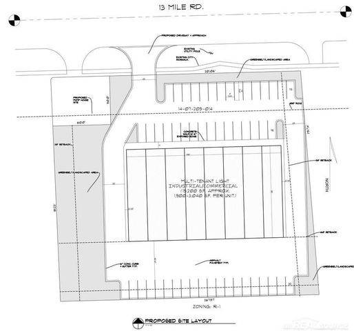 0 13 Mile Road, Roseville, MI 48066