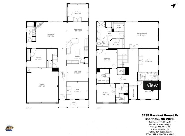 7235 Barefoot Forest Drive, Charlotte, NC 28269