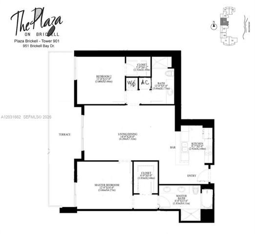 951 Brickell Avenue 705, Miami, FL 33131