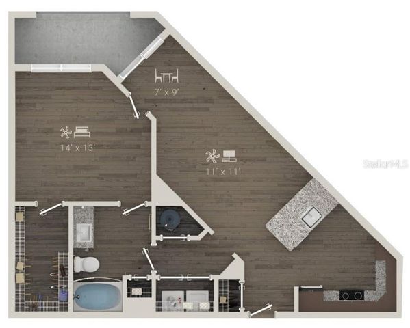 1420 LAKEFRONT DRIVE 7208, Sarasota, FL 34240