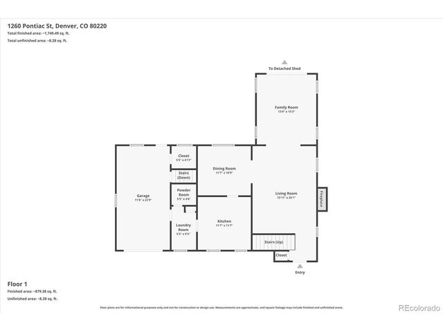 1260 Pontiac St, Denver, CO 80220