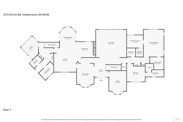 1573 W Erie Road, Bedford Twp, MI 48182