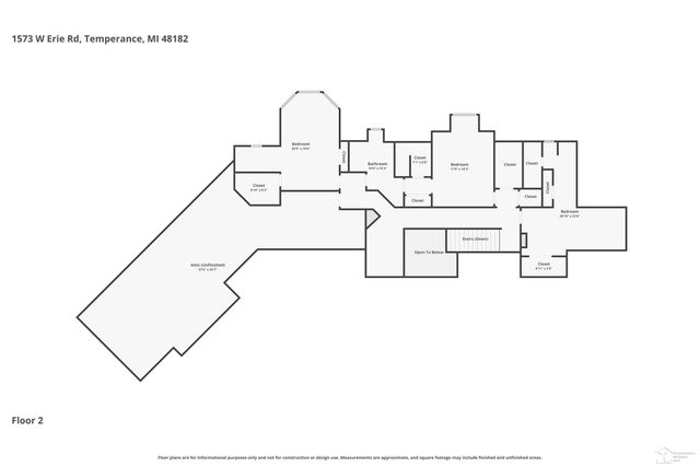 1573 W Erie Road, Bedford Twp, MI 48182