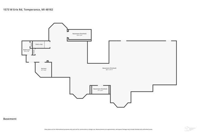 1573 W Erie Road, Bedford Twp, MI 48182