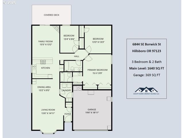 6844 Se BORWICK St, Hillsboro, OR 97123