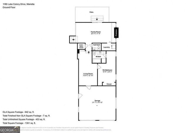 1185 Lake Colony Drive, Marietta, GA 30068