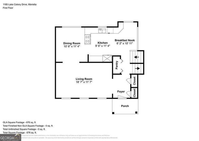 1185 Lake Colony Drive, Marietta, GA 30068