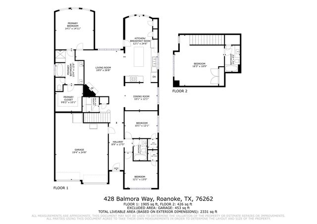 428 Balmora Way, Roanoke, TX 76262