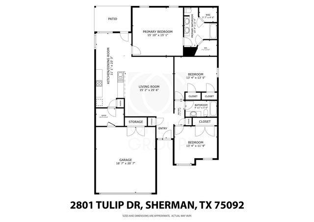2801 Tulip Drive, Sherman, TX 75092